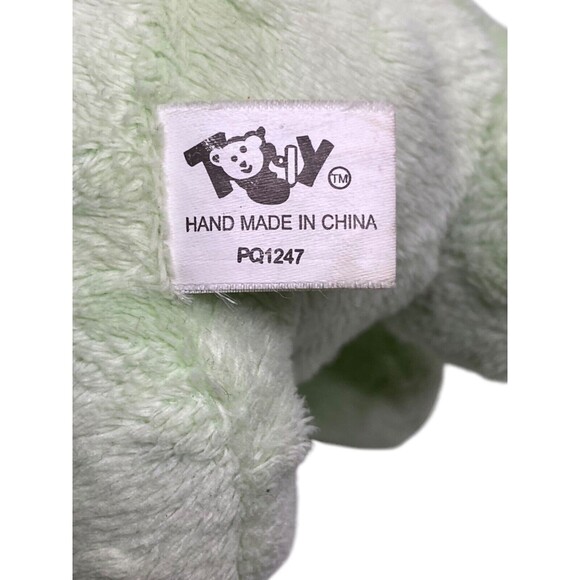 Tony Toy Brand Plush Green Spotted Brown Stuffed Animal 8" Tall - Picture 9 of 10